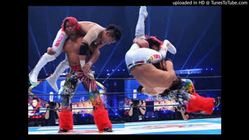 Hiromu is a crazy man, and his finisher makes even his fans' necks hurt